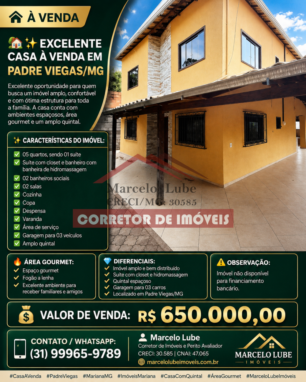 Casa > venda > PADRE VIEGAS