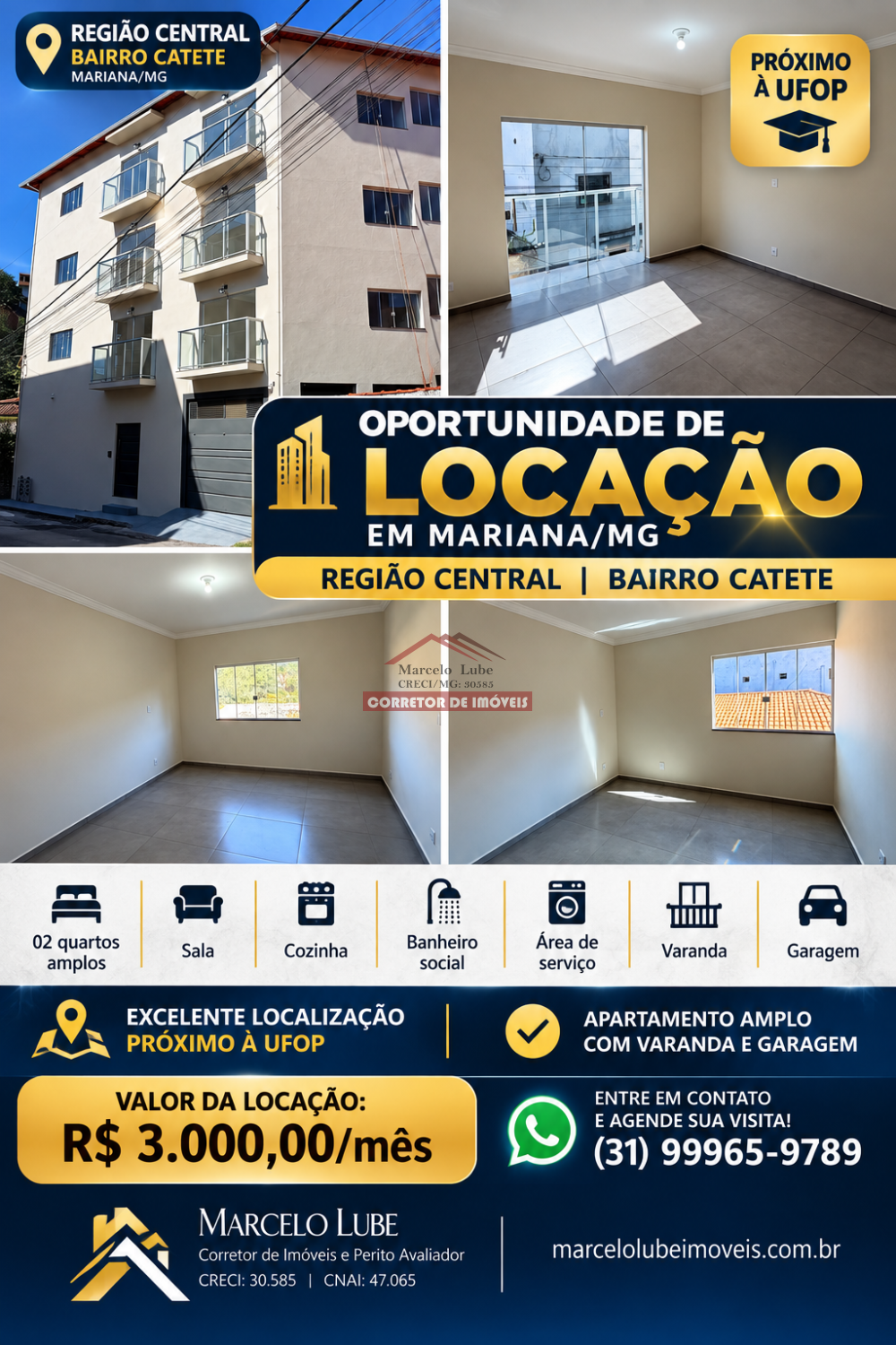 Apartamento > aluguel > CATETE