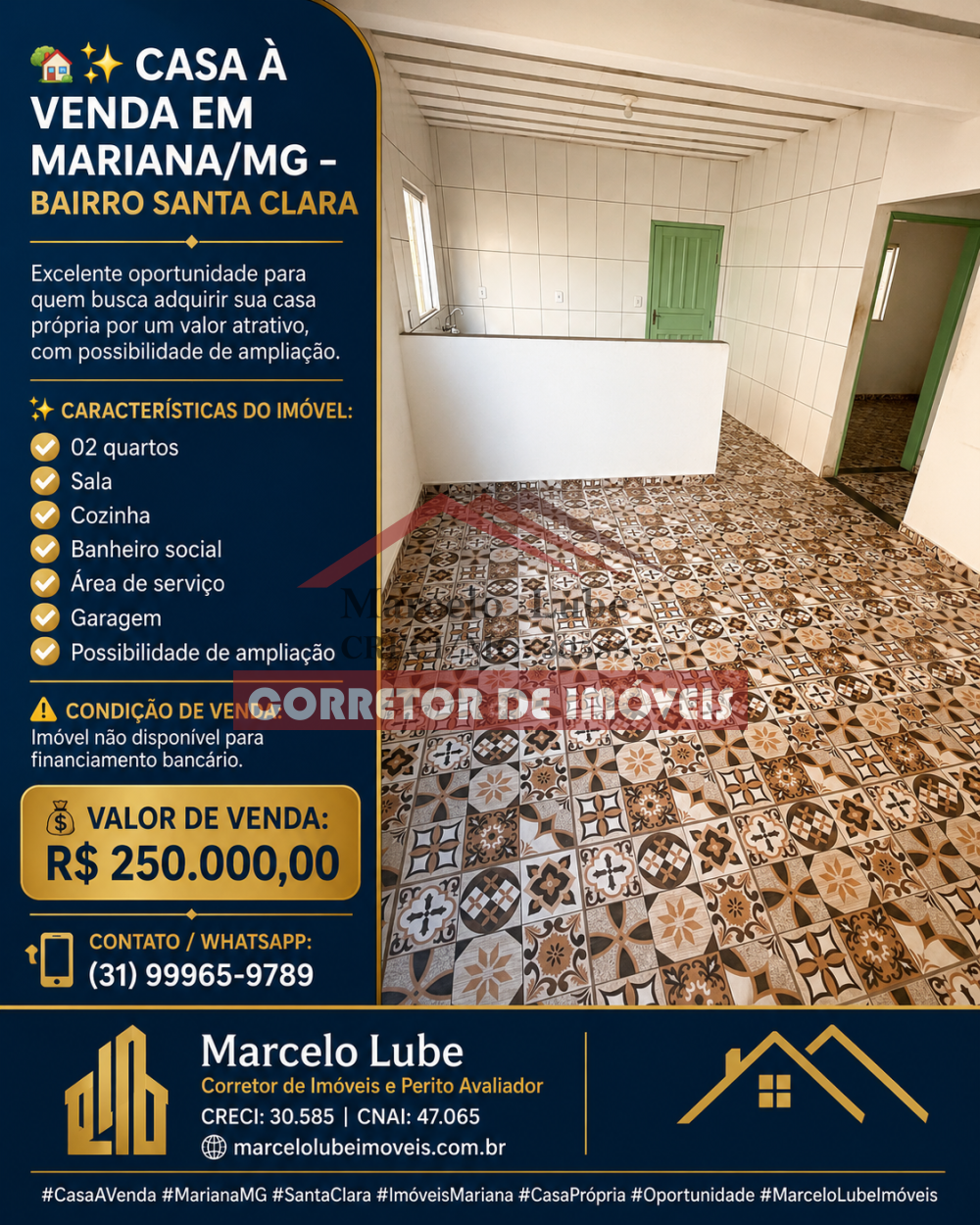 Casa > venda > SANTA CLARA - MARIANA