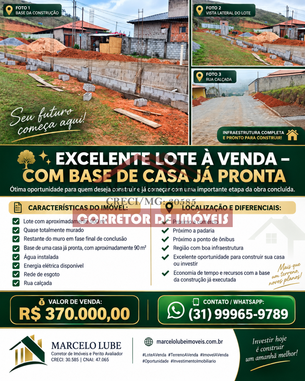 Lote > venda > RIBEIRÃO