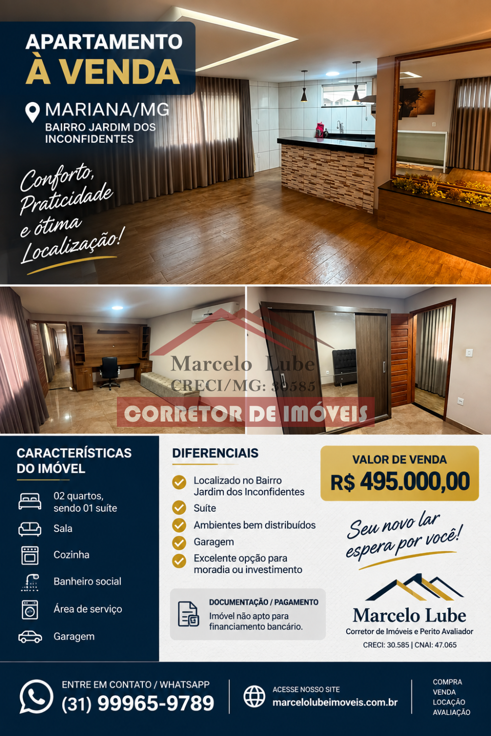 Apartamento > venda > JARDIM DOS INCONFIDENTES