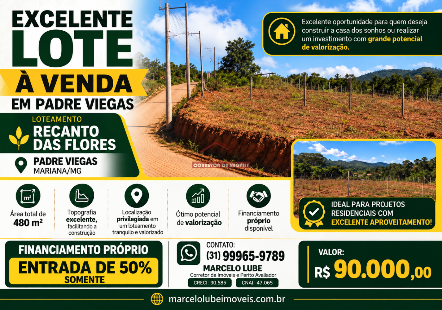 Lote > venda > Padre viegas