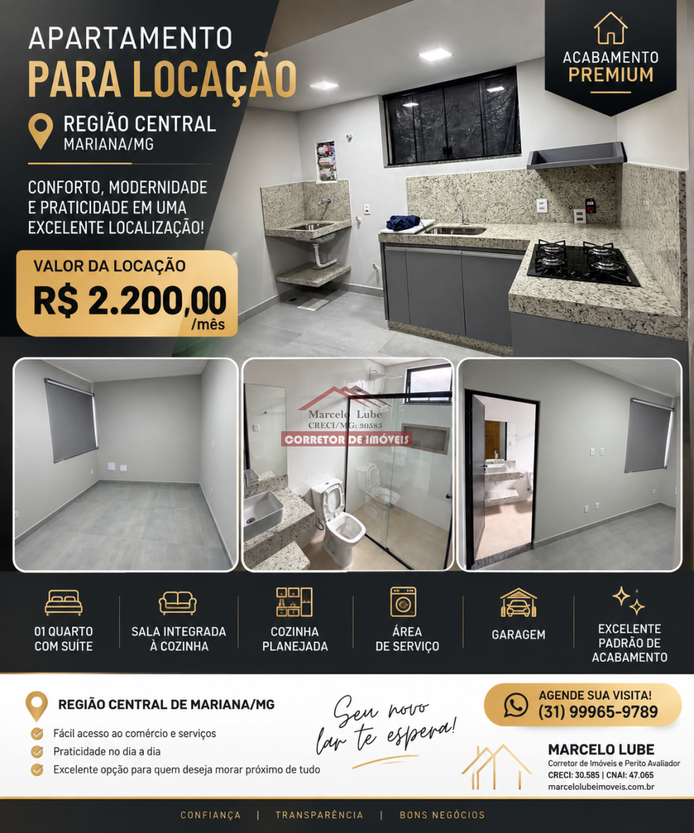 Apartamento > aluguel > Centro