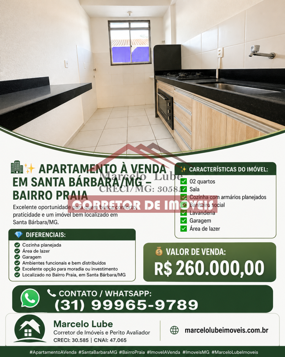 Apartamento > venda > SANTA BARBARA