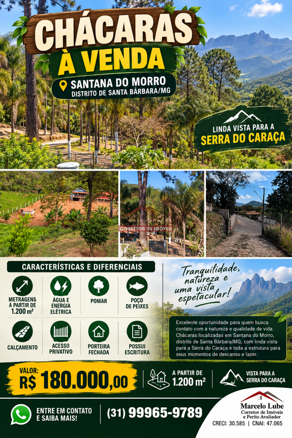 Chácara > venda > Santa barbara